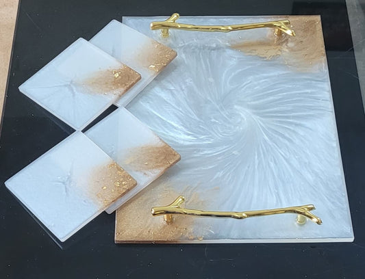 Tray Coasters Set